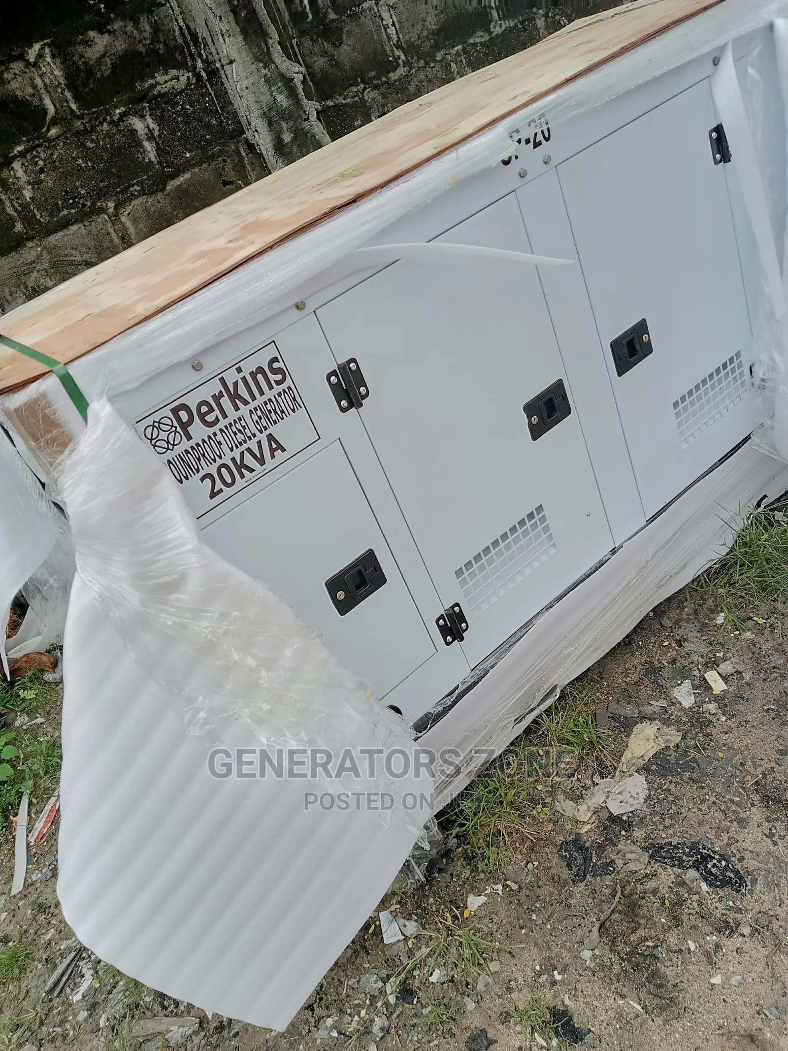 Diesel Perkins Soundproof Brand New Generator Sp20