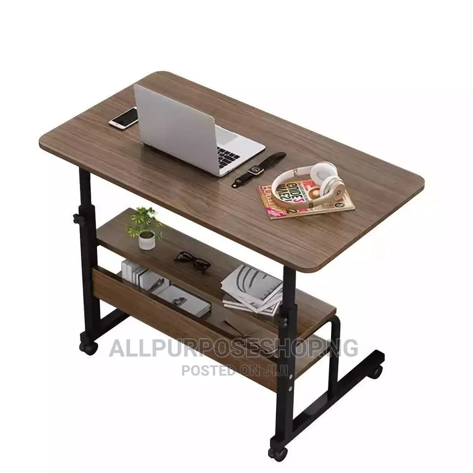 2 Layer Wooden Top Laptop Table