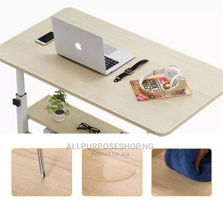2 Layer Wooden Top Laptop Table