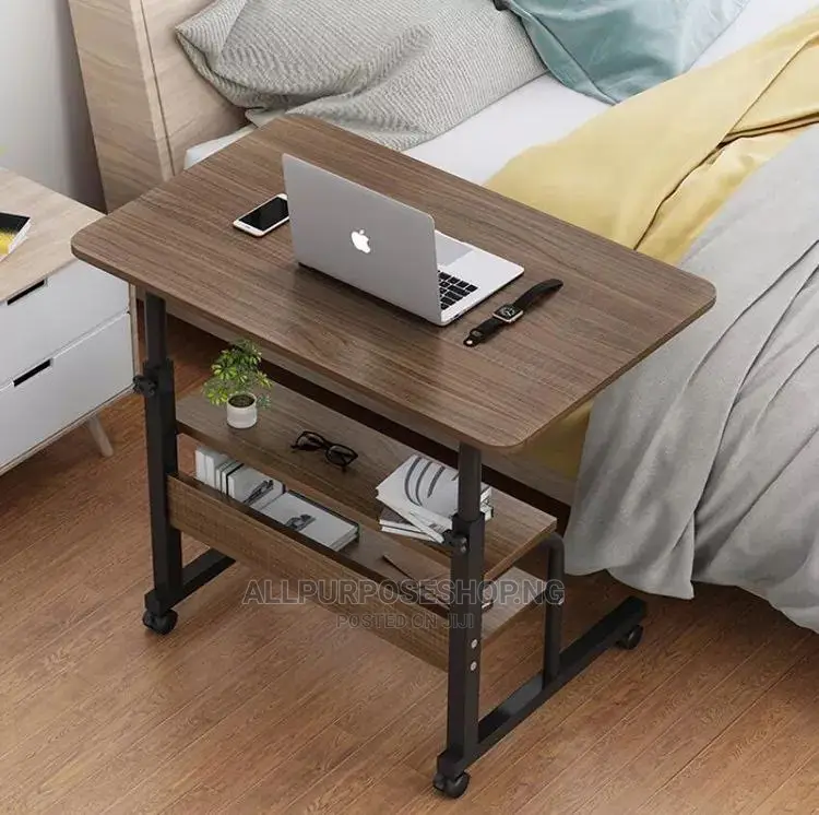 2 Layer Wooden Top Laptop Table