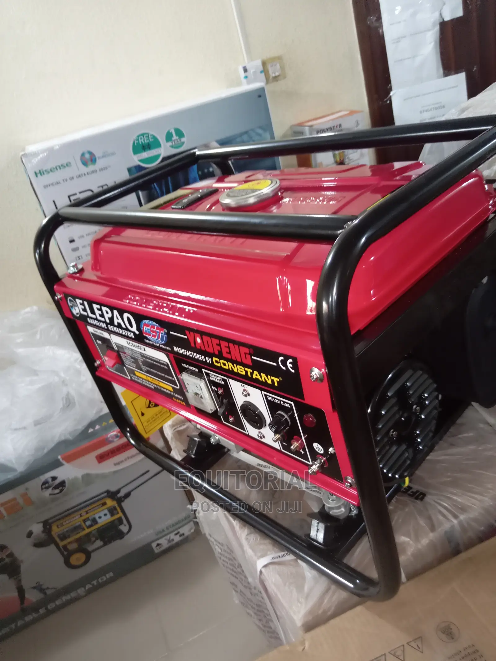 Elepaq Constant Ec5800cx Manual Start Generator-Strong