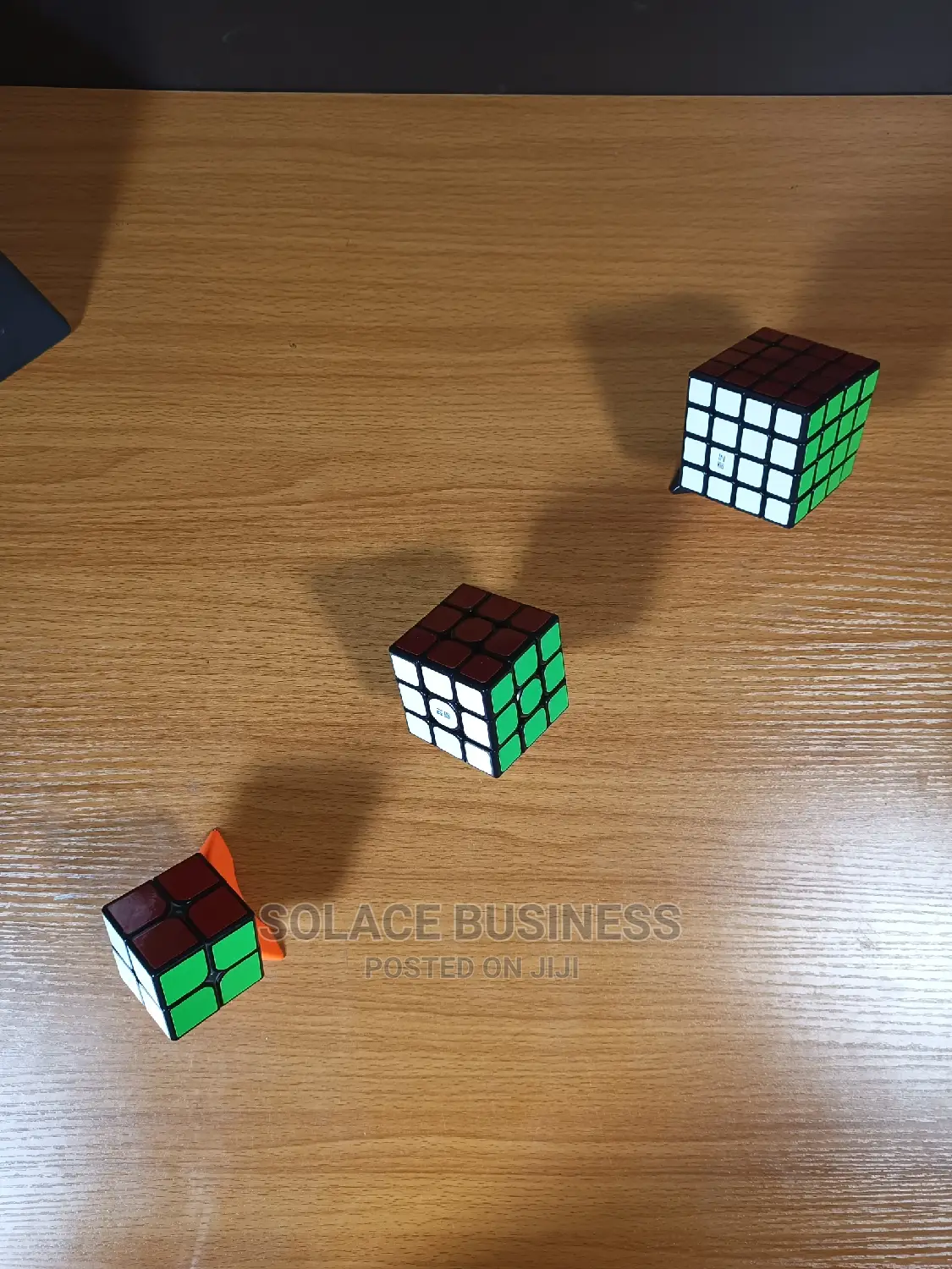 2 by 2, 3 by 3, 4 by 4, 5 by 5 Magic Rubiks Cube Puzzle