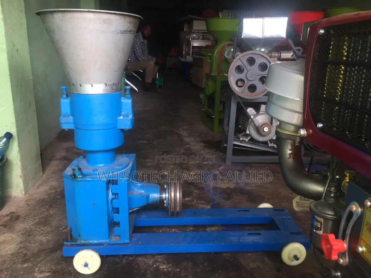 300-400kg/Hr Pelletizer Head With Base Without Power