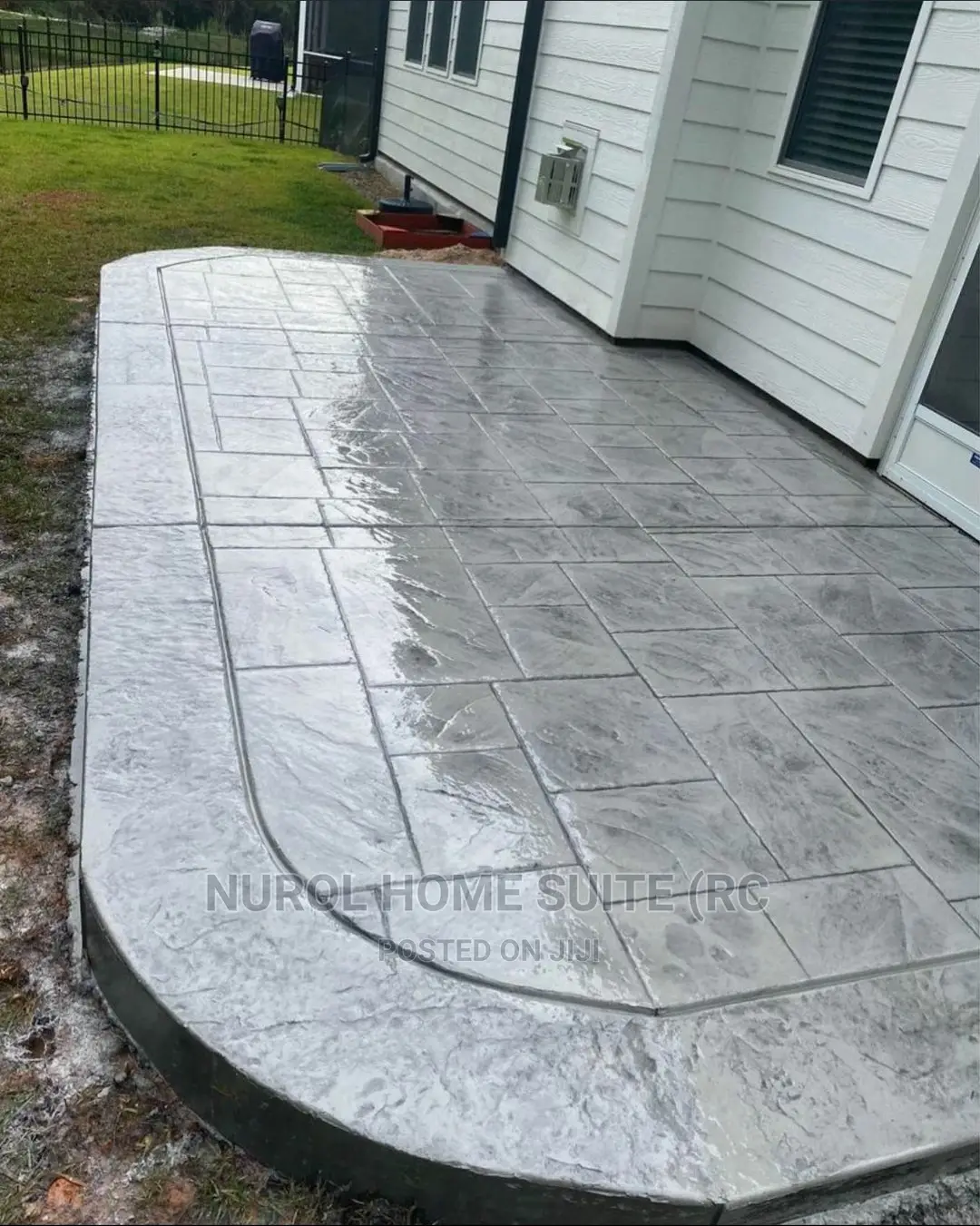 Stamped Concrete, Sealant Finishing