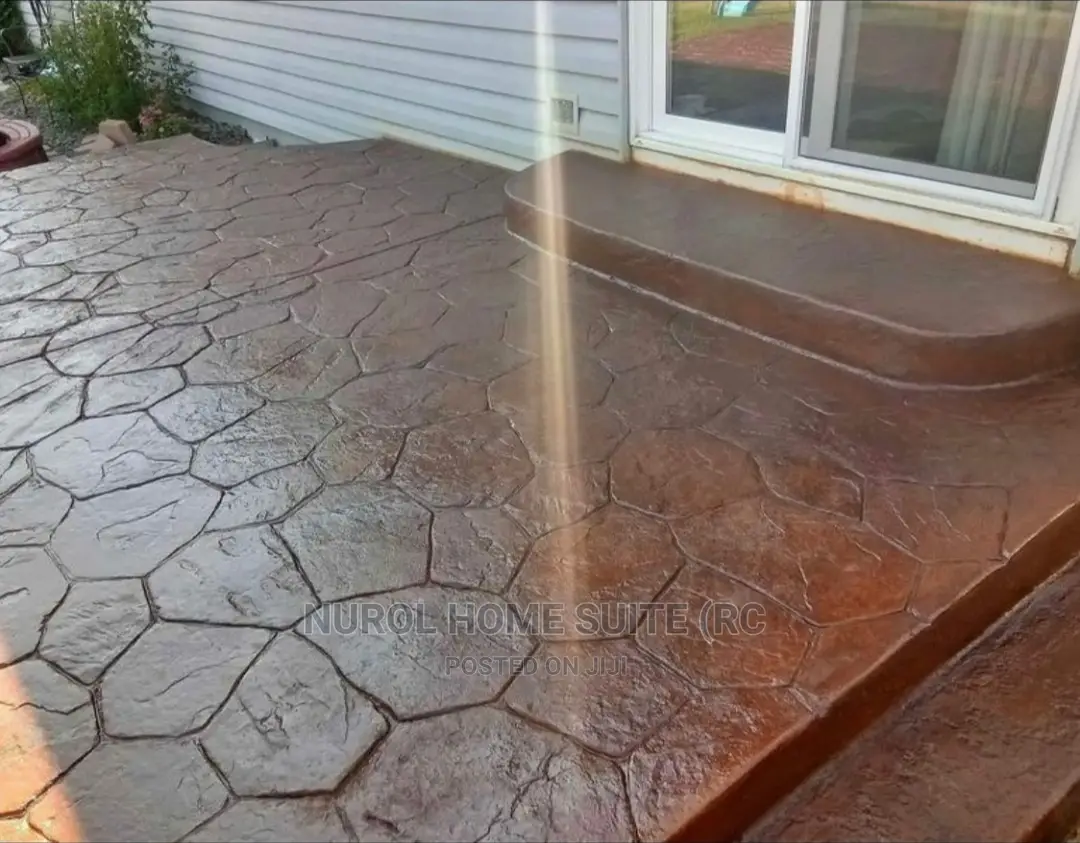 Stamped Concrete, Sealant Finishing