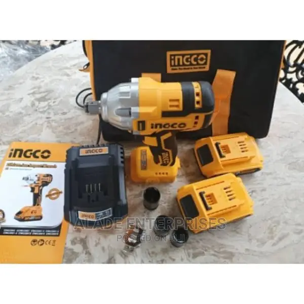 Ingco Cordless Lithium-Ion Impact Wrench 20v