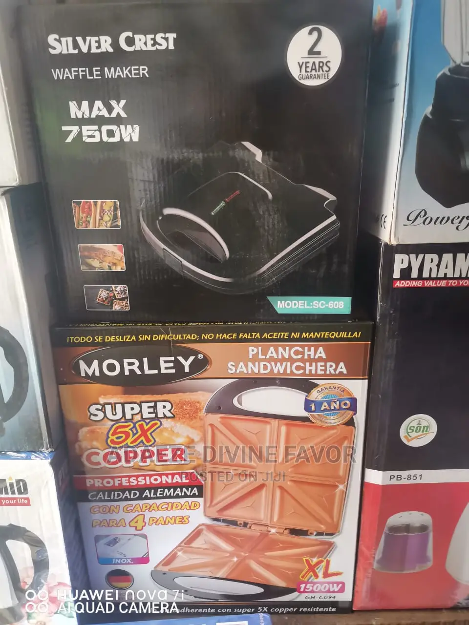 Sandwich and Waffle Maker Machines