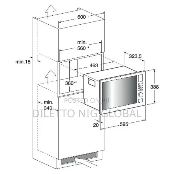 Hotpoint MWH 222.1 X Built-in Microwave With Grill