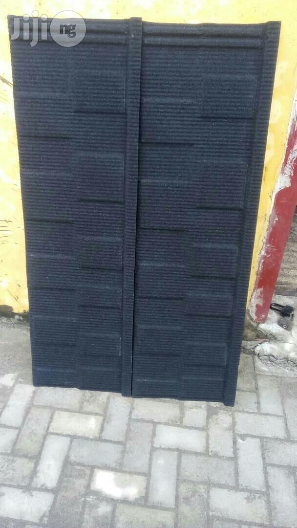 Genuine Black Shingle Stone Coated Roofing Sheet Lagos