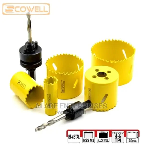 13pcs Hss Bi-metal Hole Saw Cutter Kit 19mm To 64mm