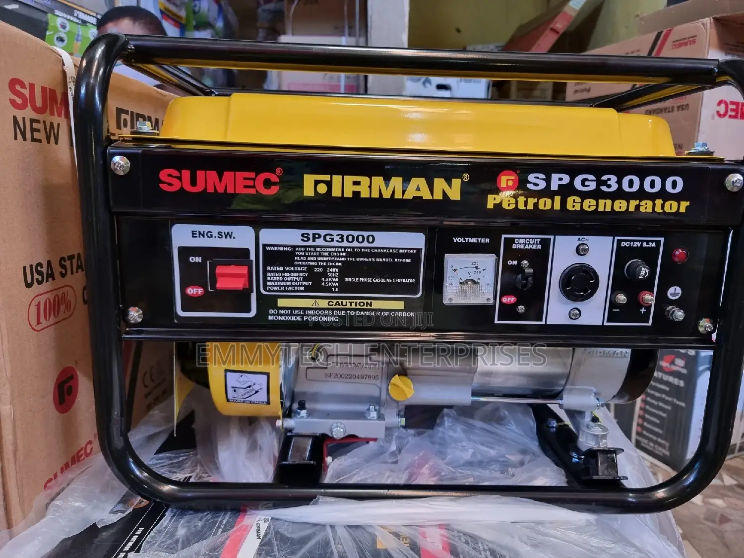 Sumec Firman Gasoline Generator 3.5kva●