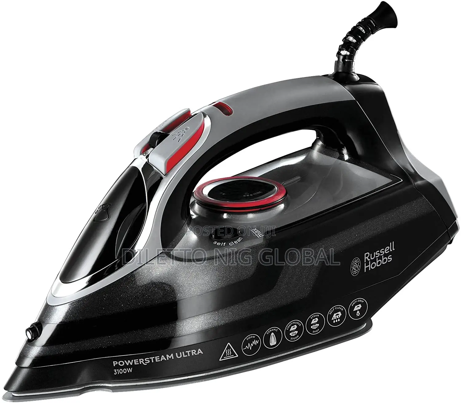 Russell Hobbs Powersteam Ultra 3100 W Vertical Steam Iron