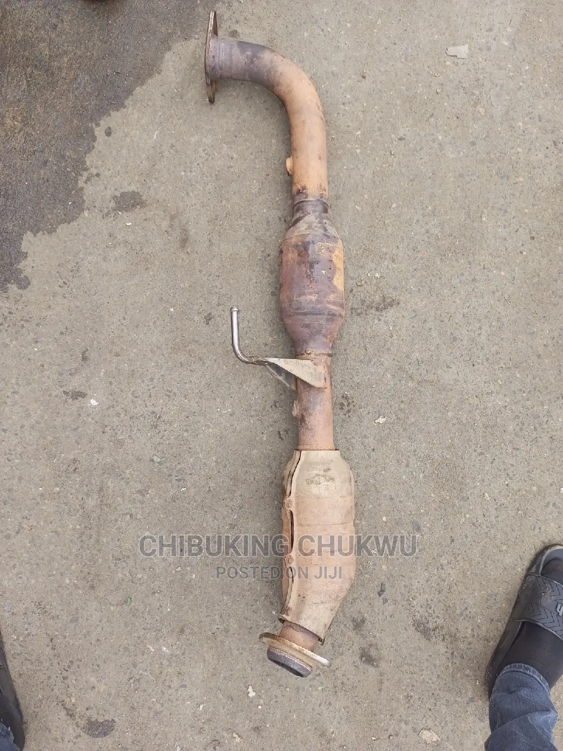 Catalyst Toyota Hummer Bus Exhaust Pot.