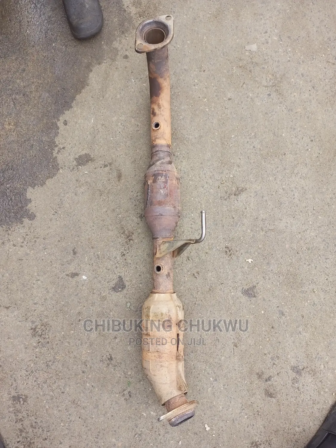 Catalyst Toyota Hummer Bus Exhaust Pot.