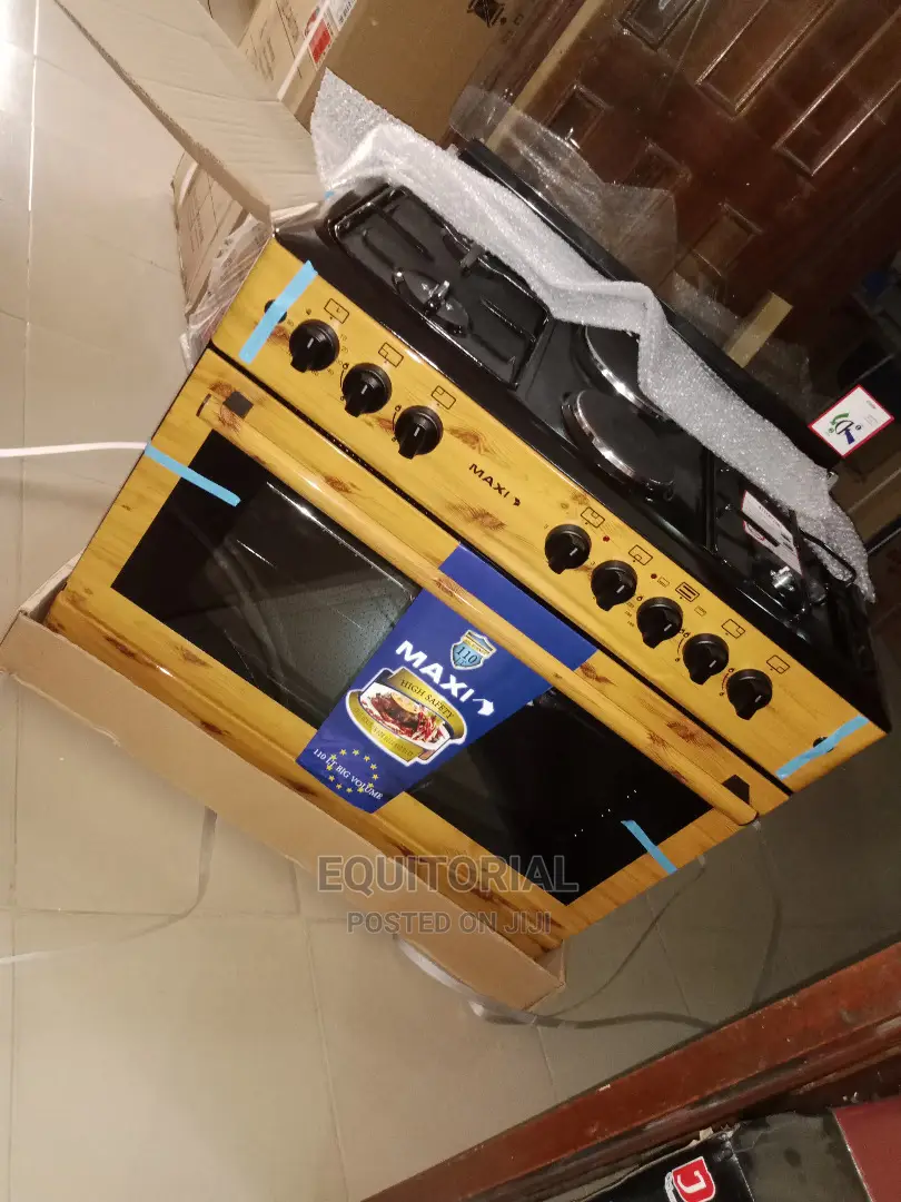 Maxi Free Standing Gas Cooker- MAXI 60X90 6B Inox