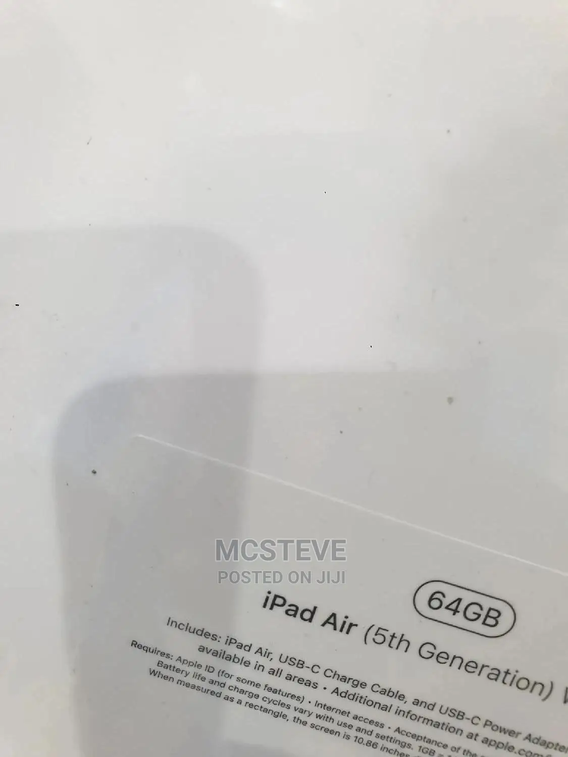 New Apple iPad Air (2022) 64 GB Gray