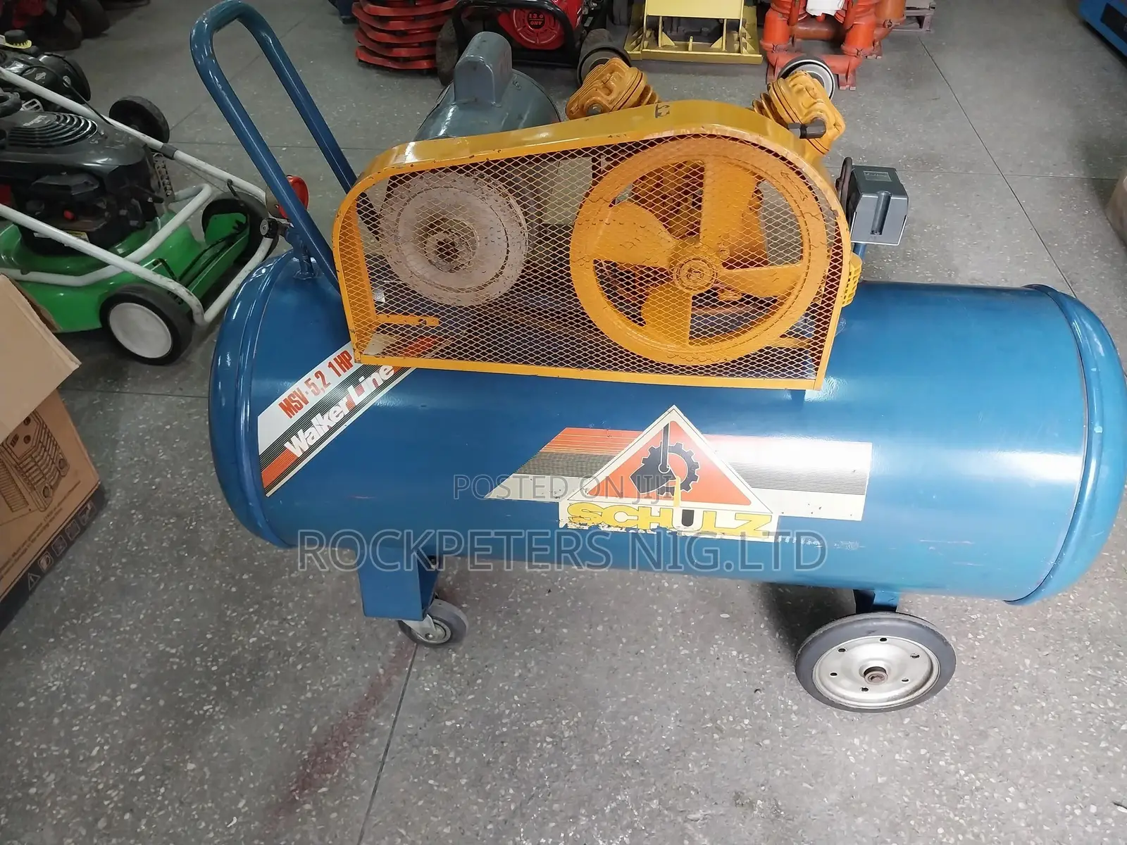 1hp 130litres Schulz Air Compressor