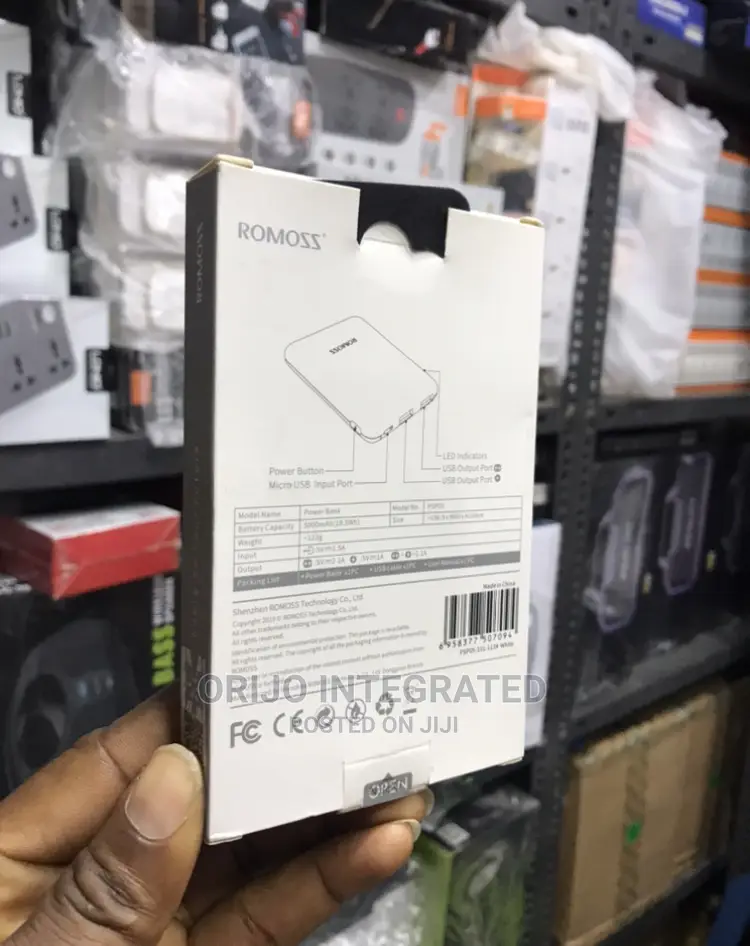 5000mah Romoss Dual USB Power Bank