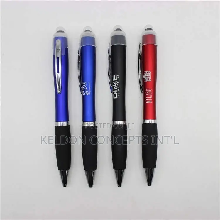 Led Light Up Logo Stylus Pen Moq:100pcs