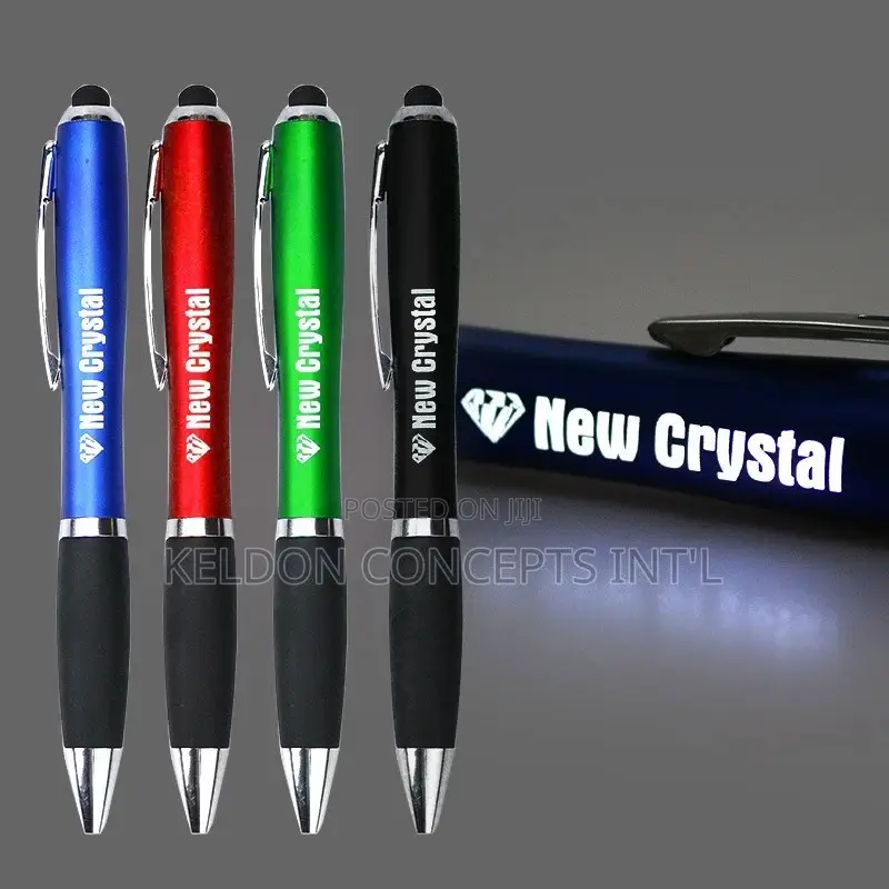 Led Light Up Logo Stylus Pen Moq:100pcs
