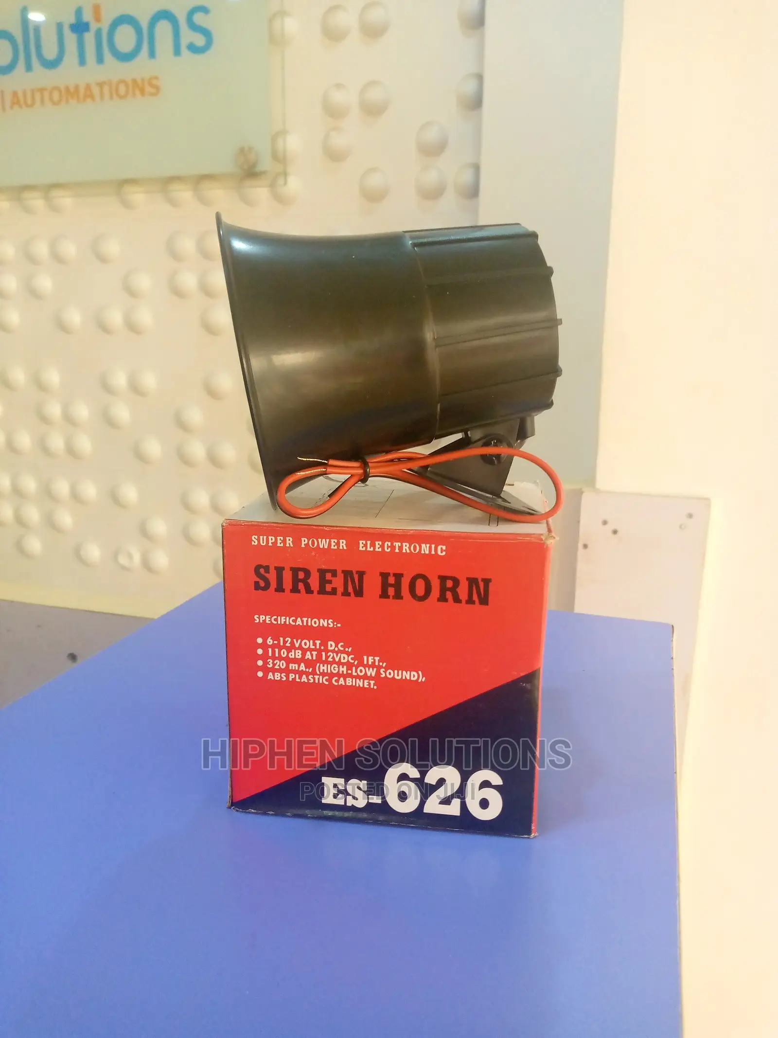 Wear Resistance Safety Siren Alarm With Wire