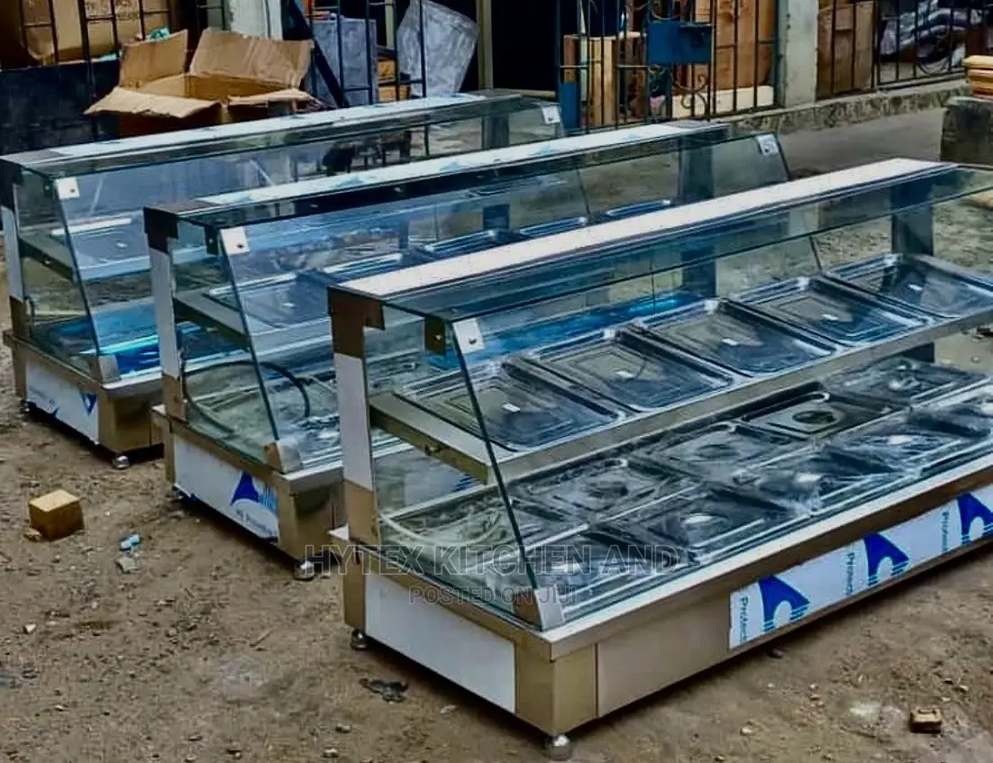 Display Food Warmer Up and Down