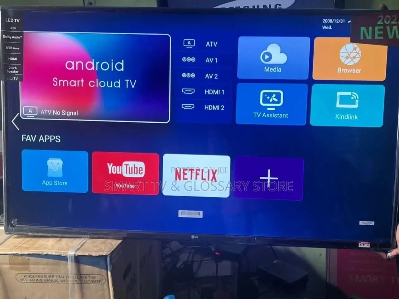 Original Brand New LG 55 Inches Smart Tv , Netflix