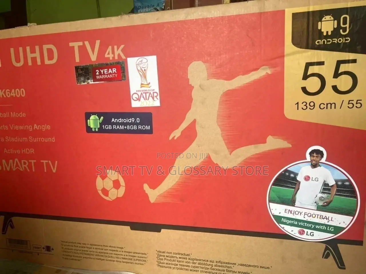 Original Brand New LG 55 Inches Smart Tv , Netflix