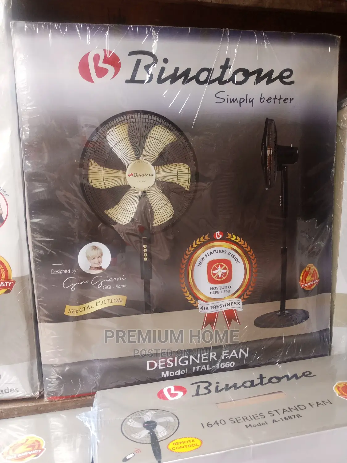 Binatone Standing Designers Fan ITAL 1660