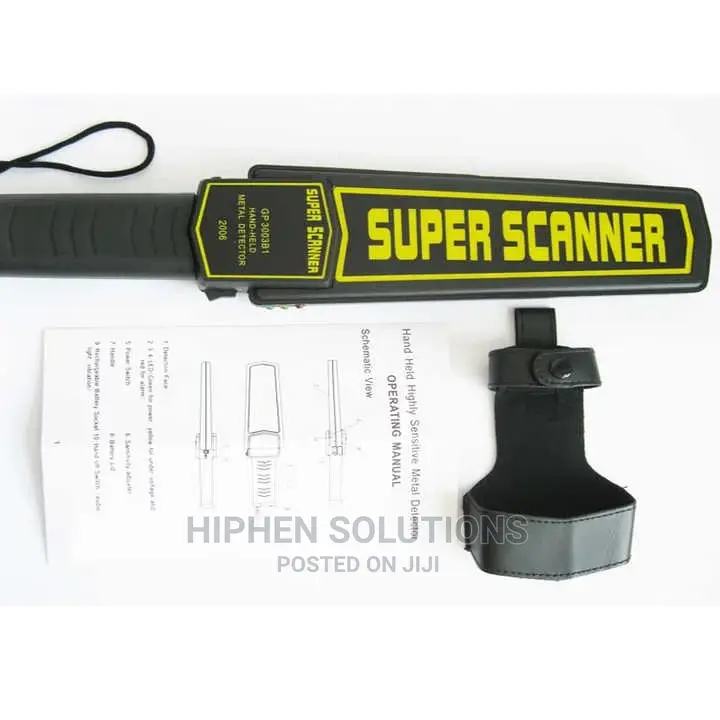 Popular Super Scanner Handheld Metal Detector
