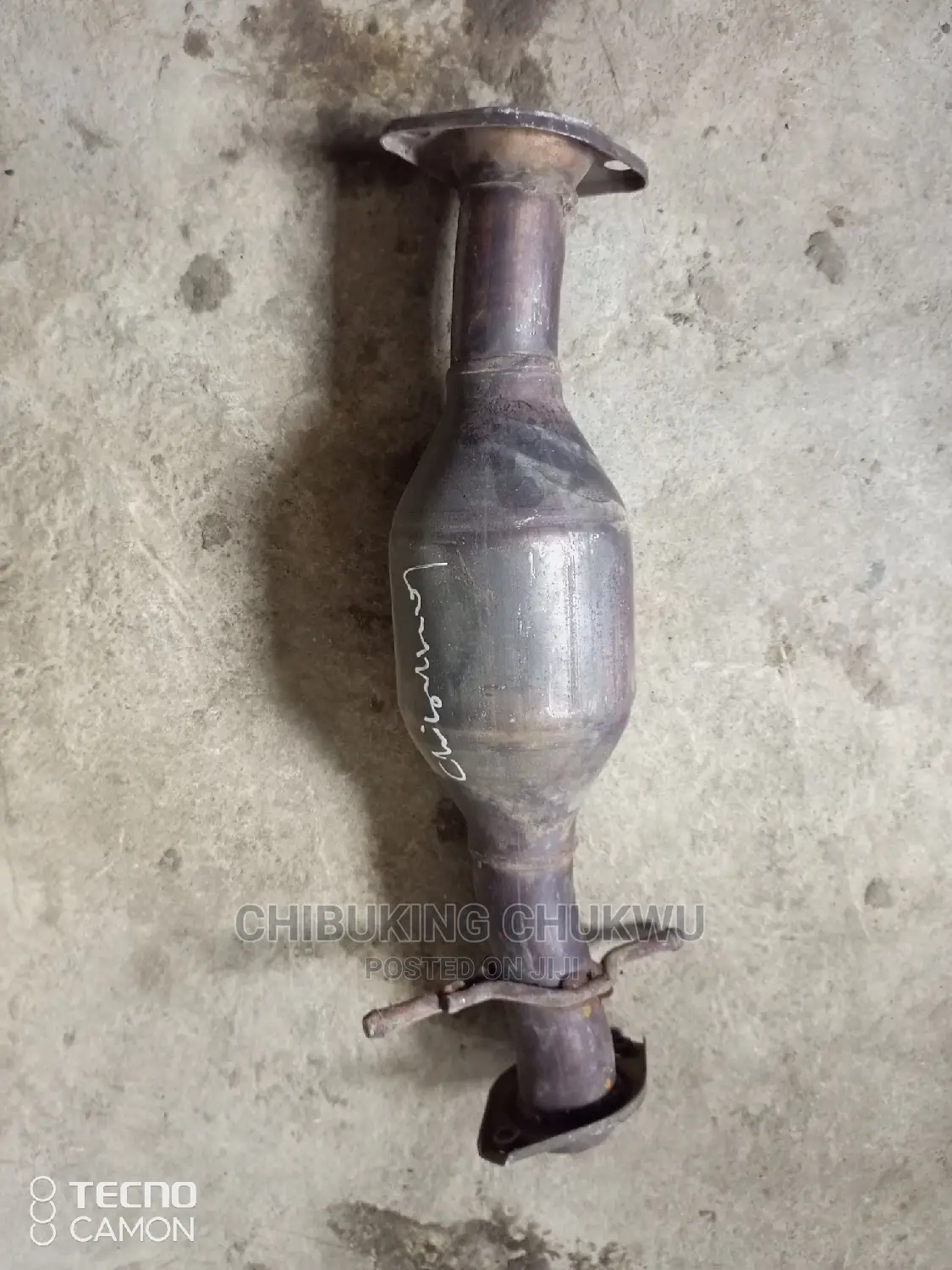 RX-350 09-013 Center Catalyst Exhaust Pot.