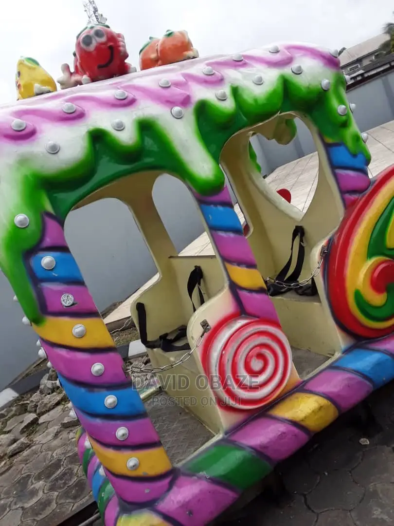 Playground Train With Tracks