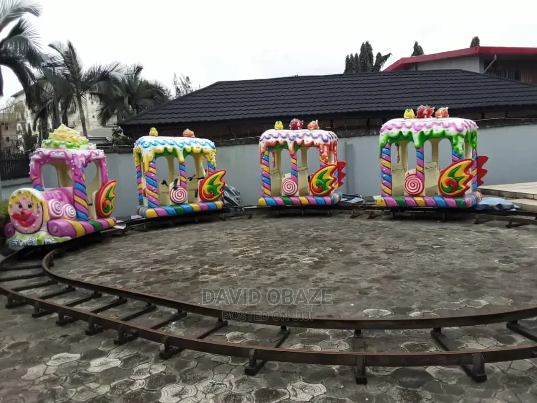 Playground Train With Tracks