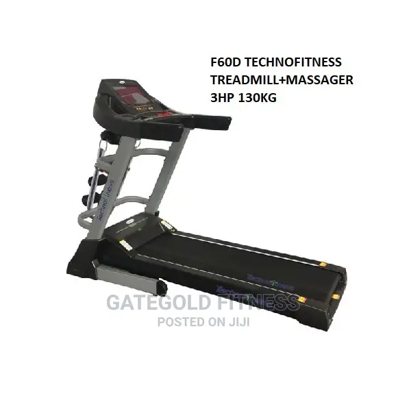 Technofitness Treadmill With Massager And Incline (F60d)