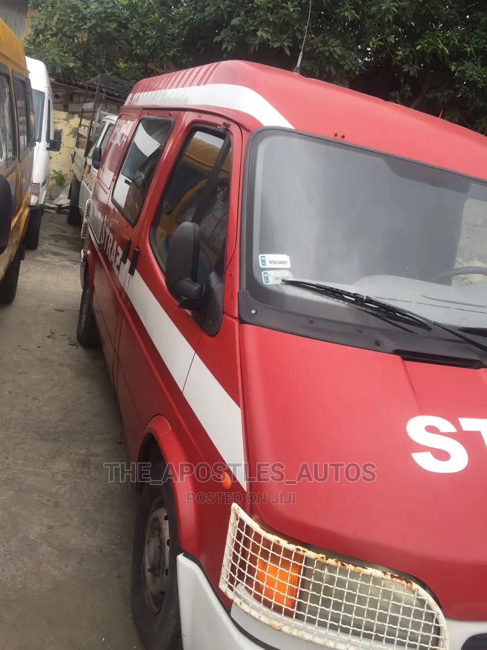Ford Transit 2004 Red