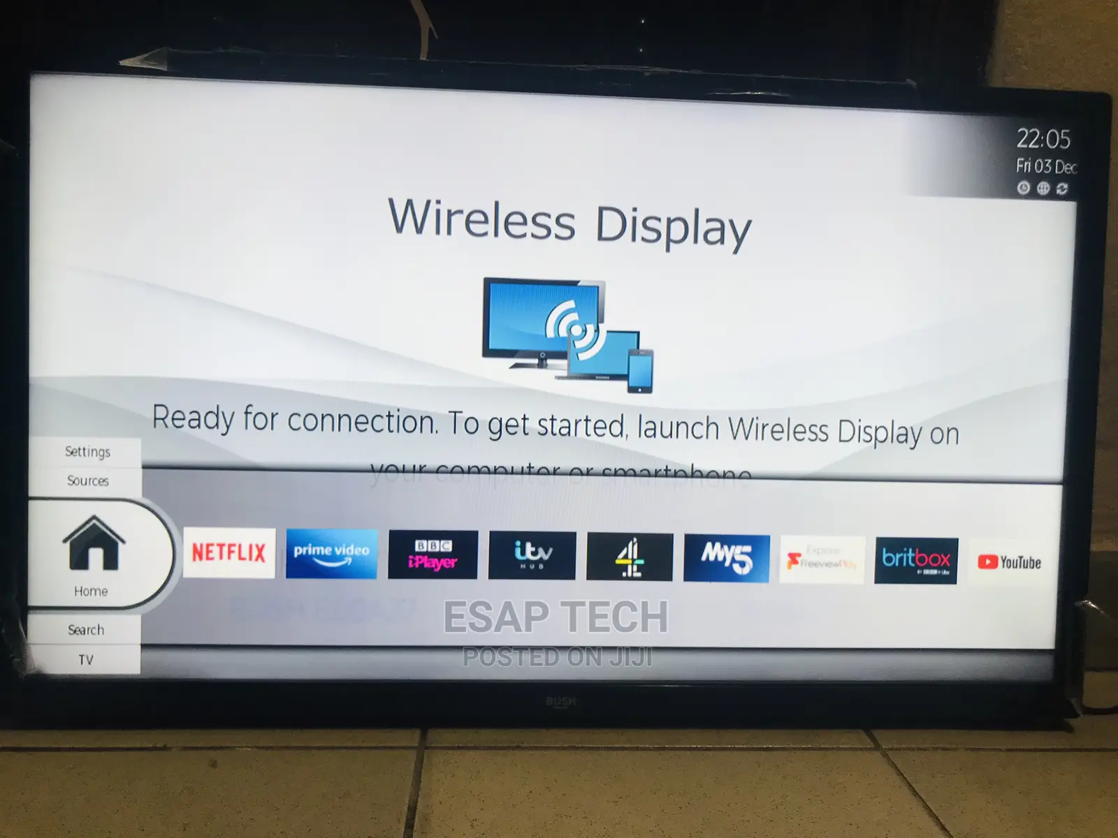 32” Android Tv With Netflix, Cast and Clear Picture Quality
