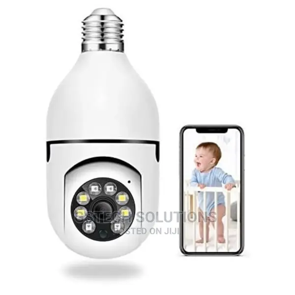 Ptz Wifi Ip Mini Camera Bulb Camera