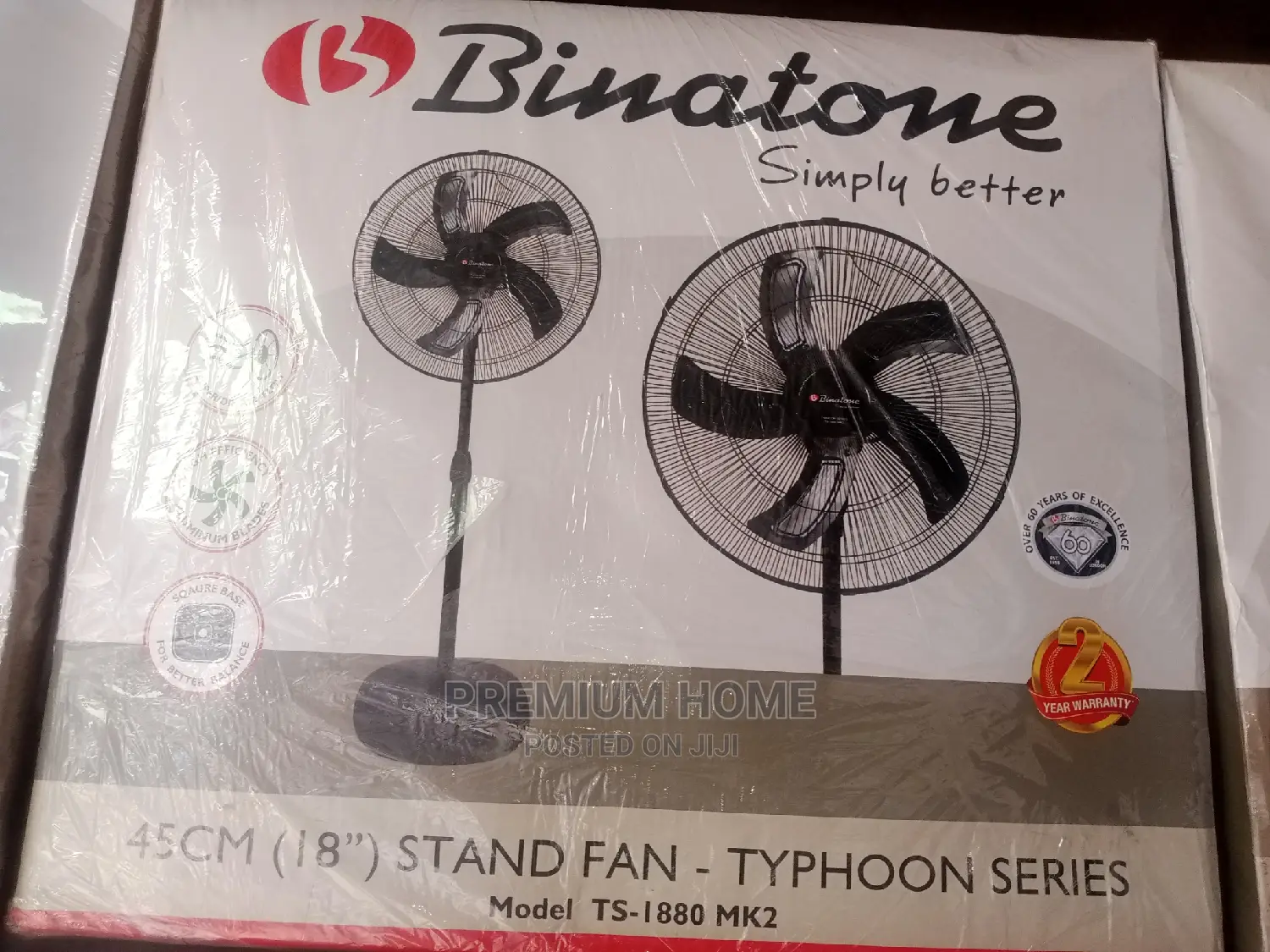 Binatone Standing Fan TS-1880MK2