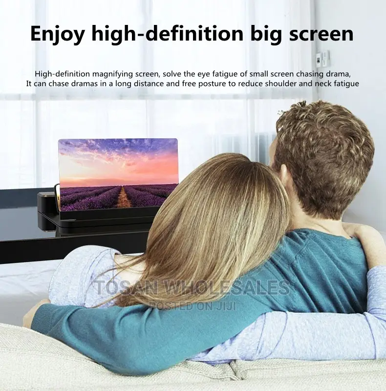 Phone Screen Amplifier With Bluetooth Speaker
