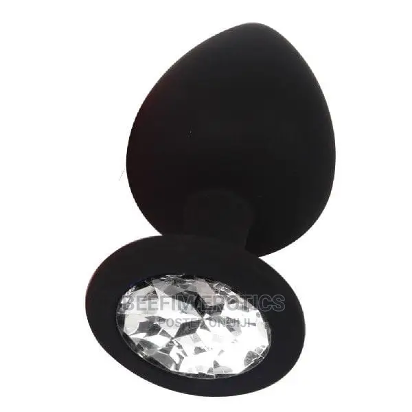 Anal Plug Black Silicone Based Butt Anal Beads