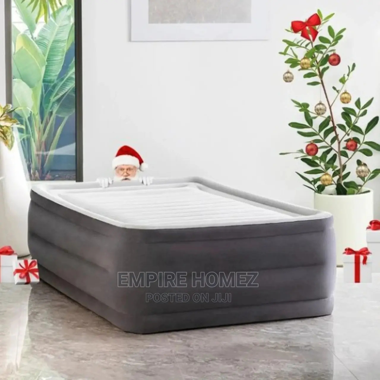 18inches Inflatable Airbed With in-Built Electric Pump