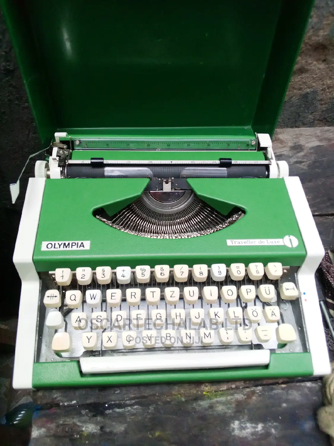 Olympia Portable Manual Typewriter (Inside Box)