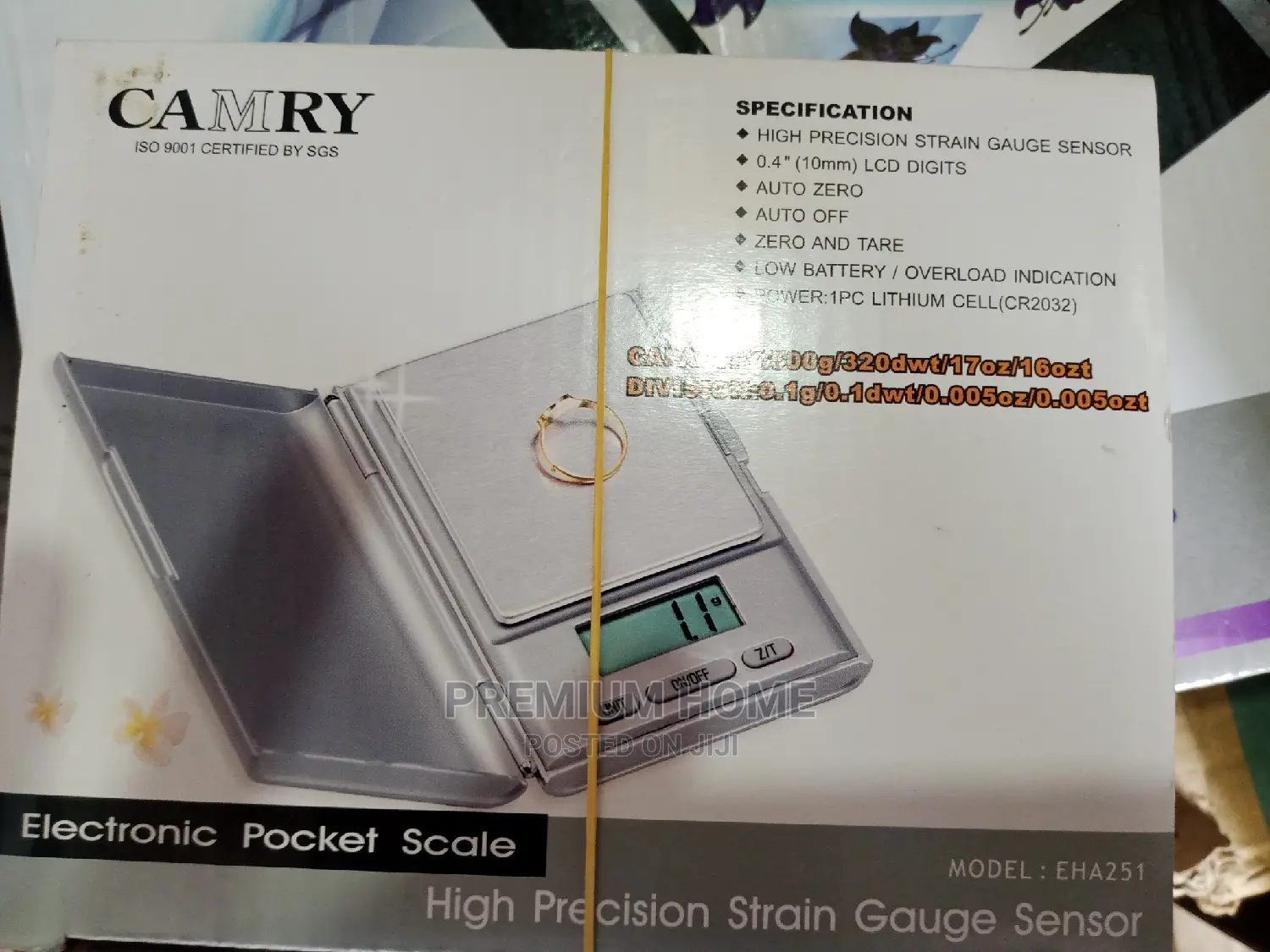 Camry Electronic Pocket Scale 500*1gram