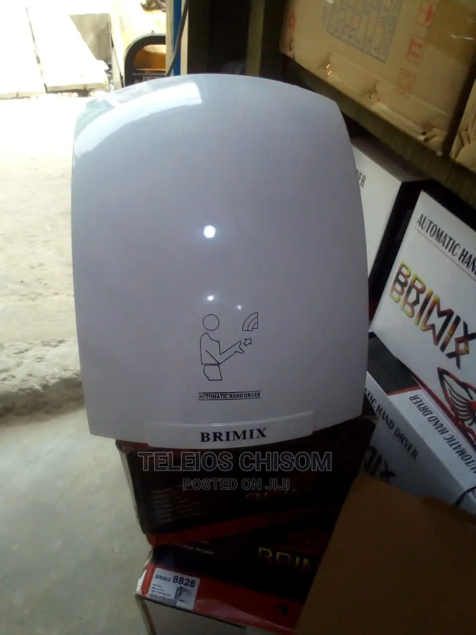 Hand Dryer White Brimix