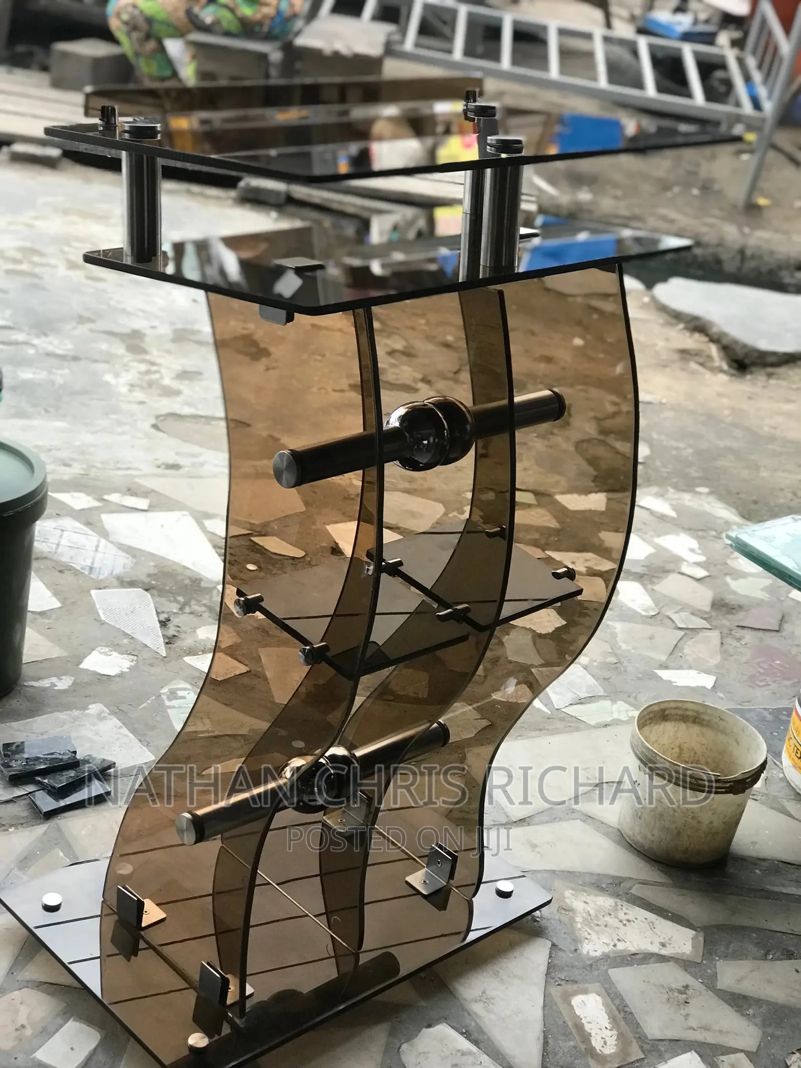 High Stock Pulpit Glass