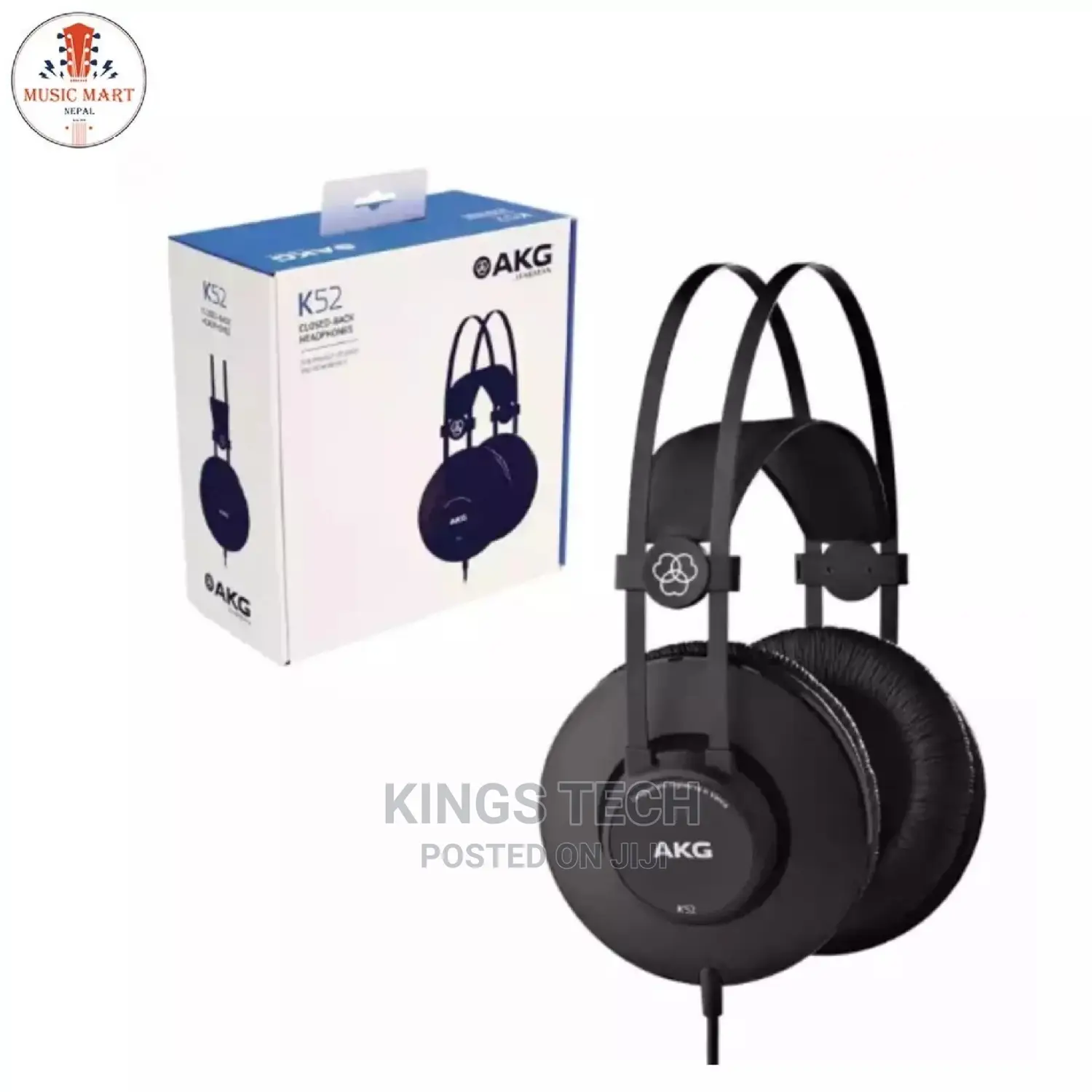 AKG K72 Closed Back Studio Headphone