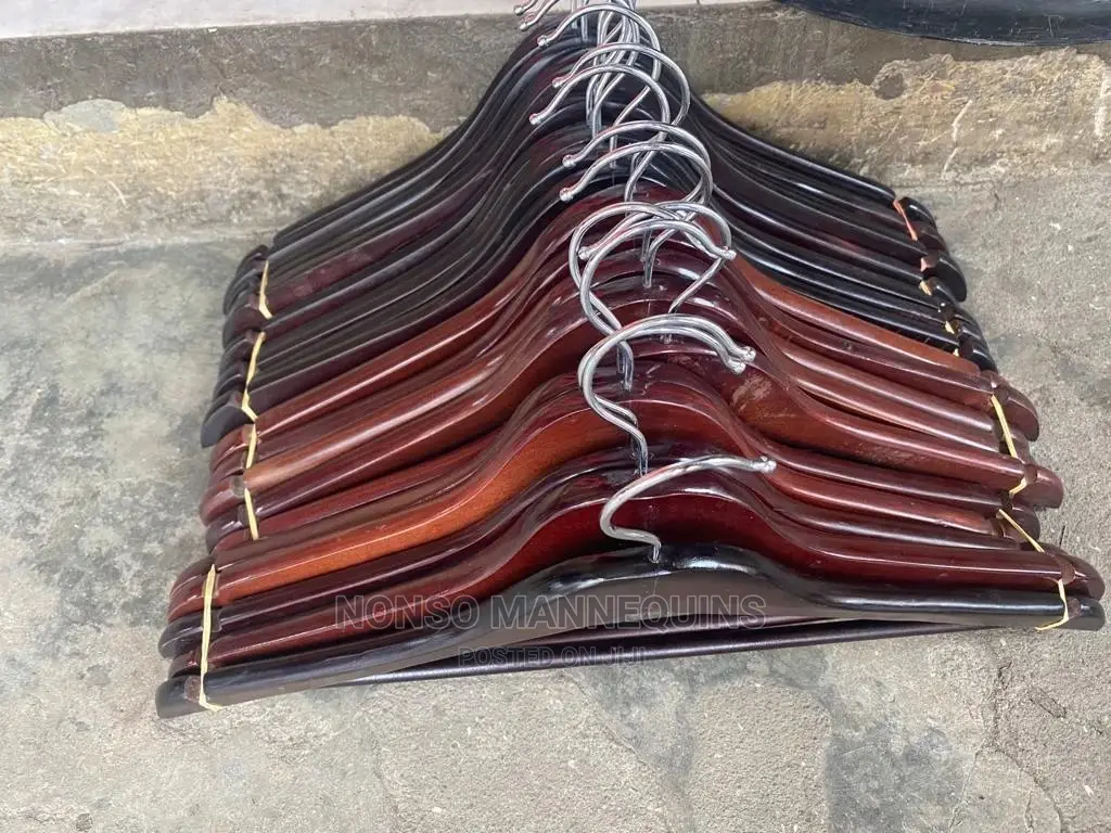 Dark Brown Clothes Hangers