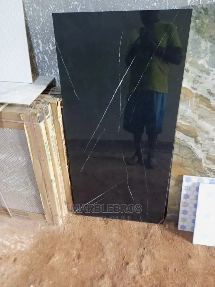 Spanish Porcelain Tiles 60x120 Black Rose