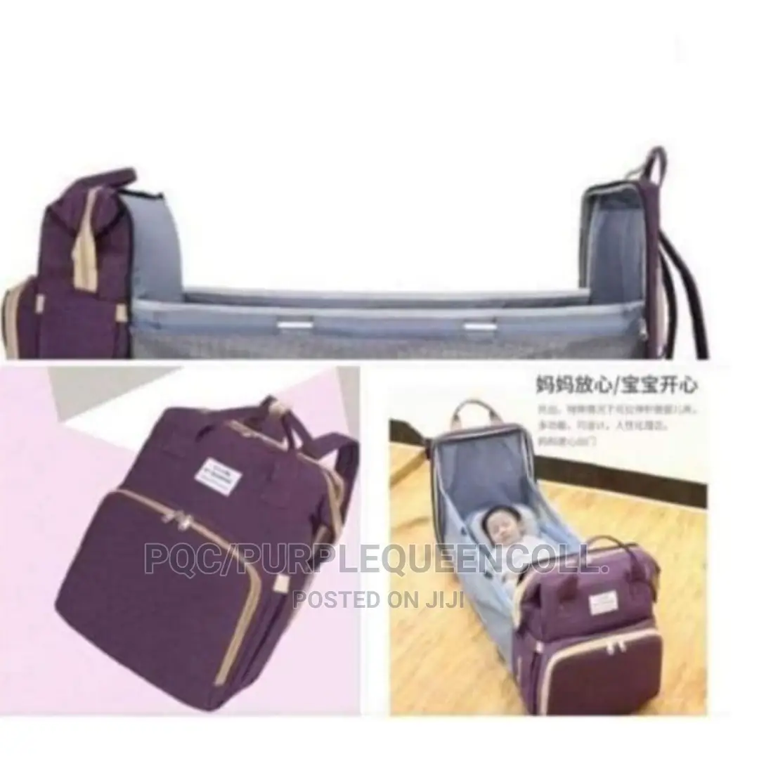 Baby Bag With Portable Bed) Maternity Bag