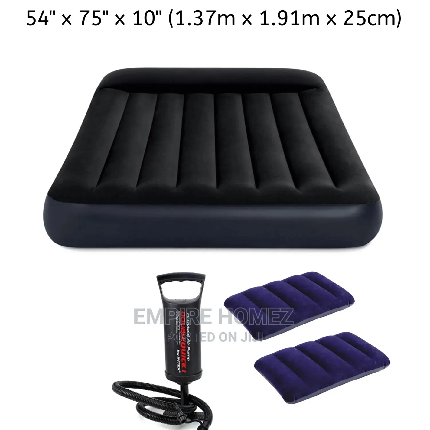 Inflatable Mattress With 2 Free Pillows (Promo)